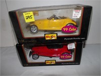 2-1/24th Scale Cars