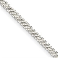 Sterling Silver- Diamond-Cut Fancy Design Necklace