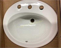Kohler Pennington Self-Rimming Lavatory Sink White