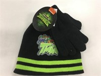 New TMNT Hat & Gloves Set