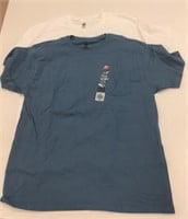 2 New Hanes Size L T-Shirts