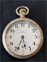 F N Greenfield Jeweler Bellsville, PA Pocket Watch
