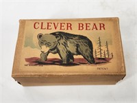 OCCUPIED JAPAN WIND UP CLEVER BEAR W/ BOX