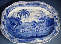 Spode Indian Sporting Series meat platter