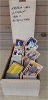Approximately 1500 different 1980s Baseball cards