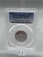 2012-S PCGS PR69DCAM Denali NP-Silver Quarter