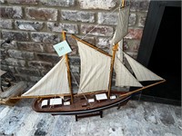 GORGEOUS WOOD SHIP MODEL