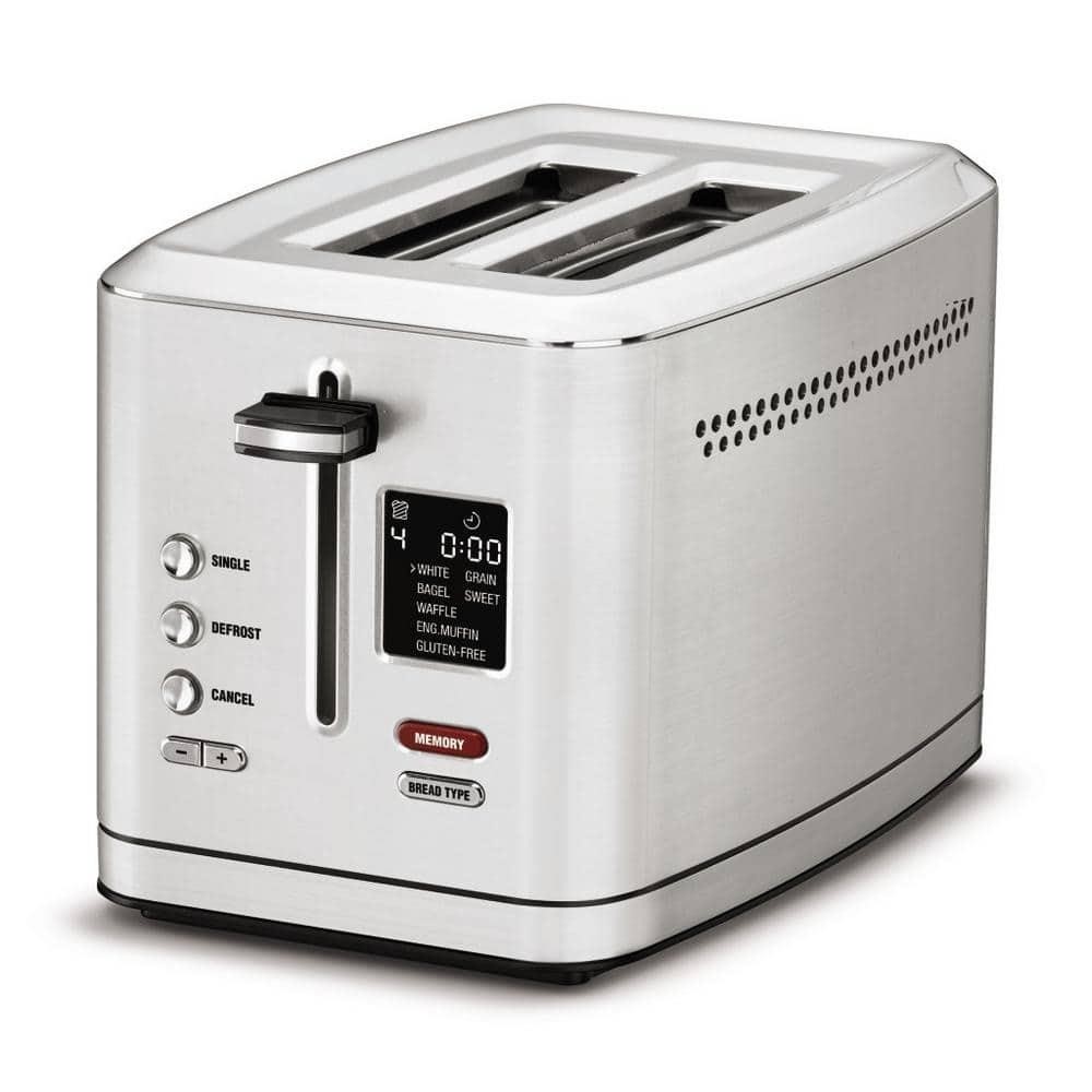 $70  Digital Stainless Steel 2-Slice Toaster