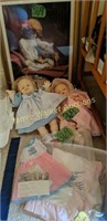 2 Dolls. 1959 Effanbee Twinkie, 16" Patty Cake