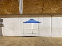 9 ft Blue Umbrella NIB