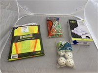 Safety Vest - Practice Golf Balls - Tees