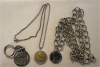 Sacagawea Mohawk Iron Workers and More Jewelry Lot
