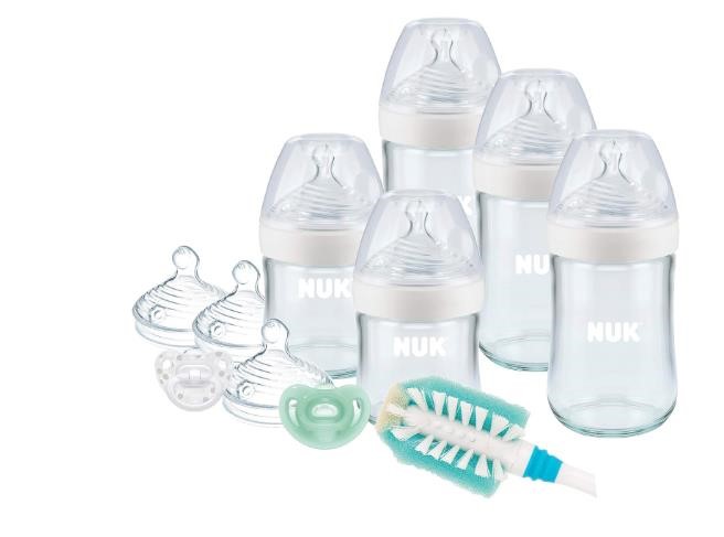 NUK Simply Natural Glass Baby Bottles