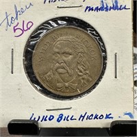 RARE WILD BILL HICKOCK TOKEN