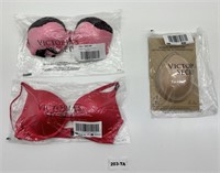 (3) x VICTORIA'S SECRET BRA - VARIOUS SIZES