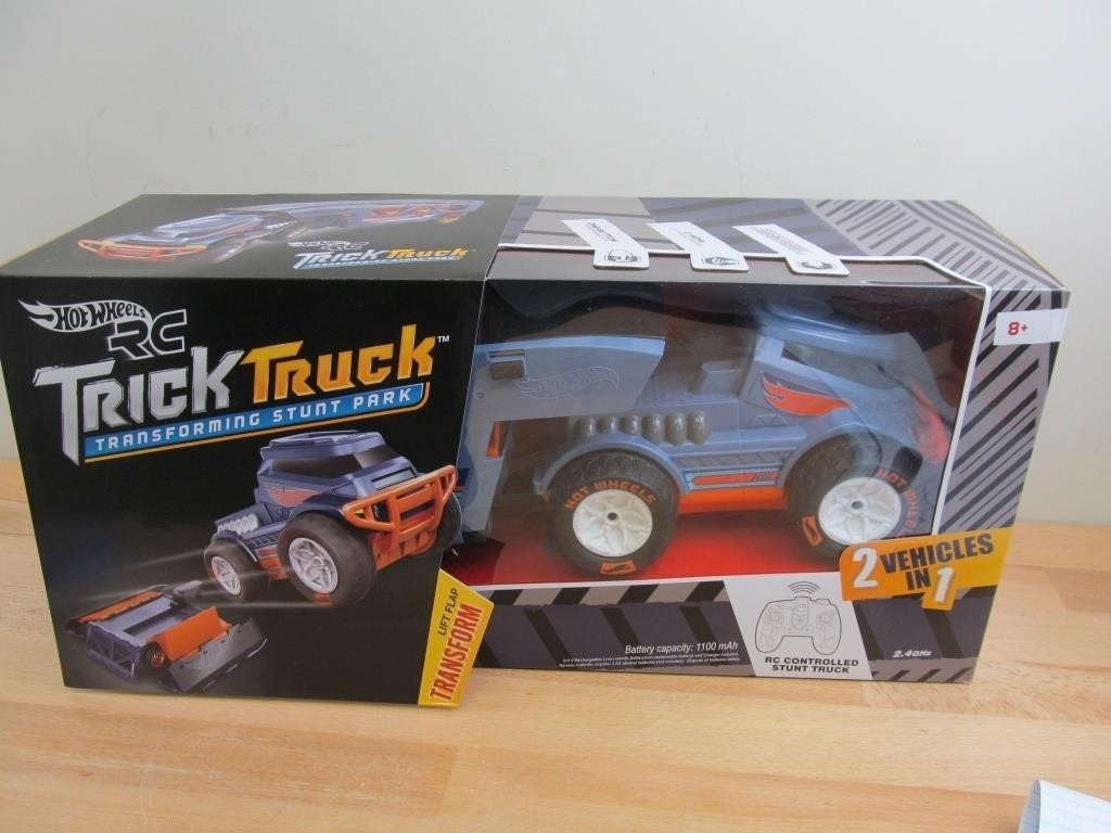 Hot Wheels RC Trick Truck Toy New, in box