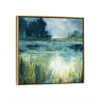 Canvas "Reflections Edge" Carol Robinson 18"X18"