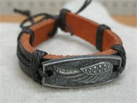 Leather bracelet