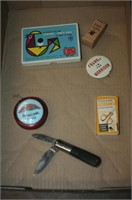 Vintage Pocket Knife, Frank Morrison Pin and more