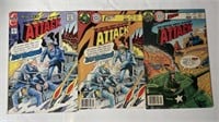 1973-80 - Charlton Comics - Attack 3 Mixed Issues