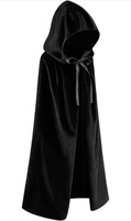 REGENBOOG BLUE 23IN KIDS HOODED VELVET CLOAK -