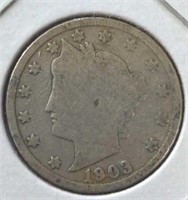 1903 Liberty Head V. Nickel