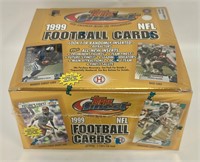 1999 Topps Finest NFL Football Cards Sealed Box