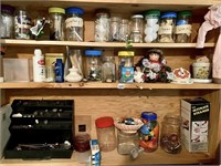 GROUP JARS AND CONTENTS