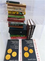 (30+) Coin Reference Books + Tote