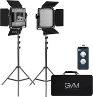 GVM 2 Pack LED Video Lighting Kits with APP Contr