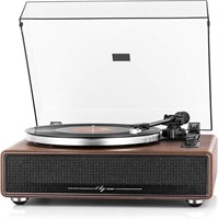 1 by ONE High Fidelity Belt Drive Turntable with