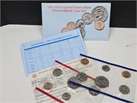1994 US Mint UNC Coin Set