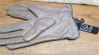 NEW Leather Brown-Toupe Ladies Gloves