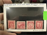 680-683 MINT NH 1929-30 COMMEM ISSUES STAMPS