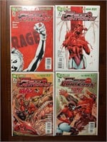 DC Comics 4 piece Red Lanterns 2-5