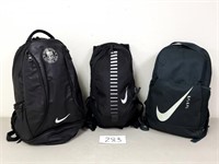3 Nike Backpacks