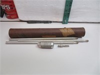 Vintage Shotgun Cleaning Rod with Tube Holder
