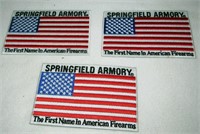 3 Springfield Armory decals (3X)
