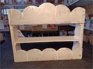 16" Long Hand Crafted "Pine" Painted Spice Shelf.