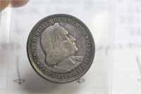 1893 Columbian Exposition Silver Half Dollar