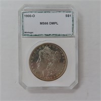 1900-O MORGAN SILVER DOLLAR PCI MS66 DMPL