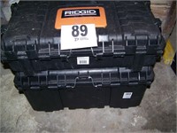 Ridgid Double Tool Box with Misc. Paint Tools