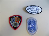 Police uniform patches