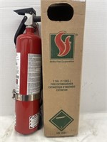 Strike First 2.5 lbs Fire Extinguisher. NIB.