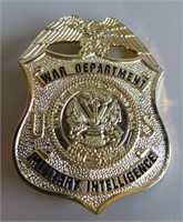 Collec/Auth. US Military Intelligence Badge