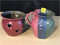 5" 6" Pottery Set