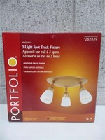 (N) Portfolio Mayfair 3 Light Spot Track Fixture w