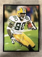 Donald Driver signed and framed photo, Dimensions