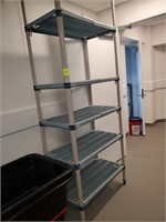 MetroMax 5 Tier Polymer Shelving 36" x 18" x 87"