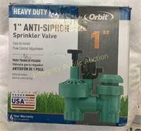 Heavy Duty 1” Anti-Siphon Sprinkler Valve